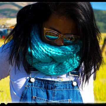 Chunky Cabled Cowl