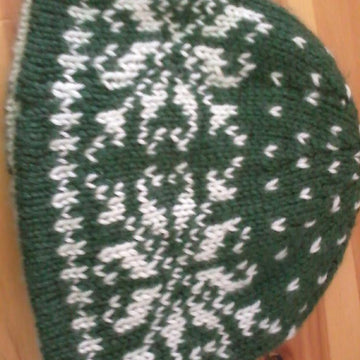 Reversible Snowflake Hat