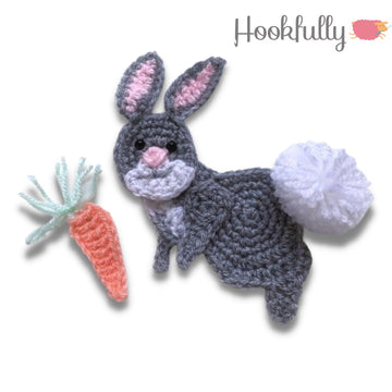 Easter bunny applique