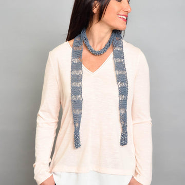 Nolita Beaded Scarf