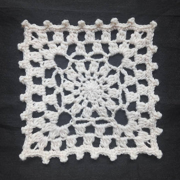 Chamomile Square Crochet Pattern For Home Decor
