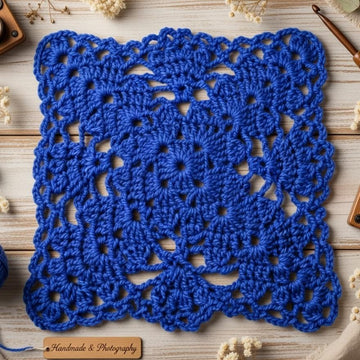 Crochet Square Motif Pattern – PDF + Video Tutorial