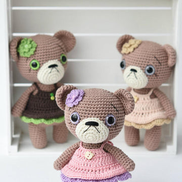 Cupcake dress teddy girl