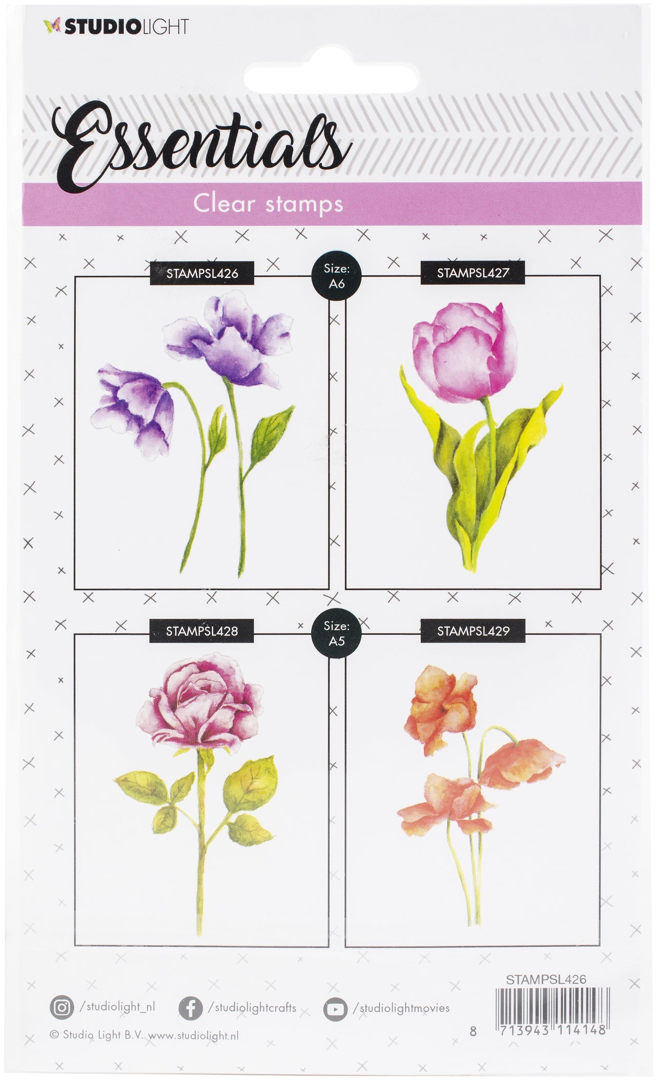 Studio Light Essentials A6 Stamps - 625502