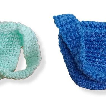 Vertical Lines Crochet Purse V2