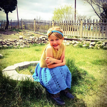 Ribbon & Lace Toddler Dress