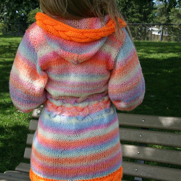 Multi-Season Hoodie-Cardigan BRIGHTEN UP YOUR DAY
