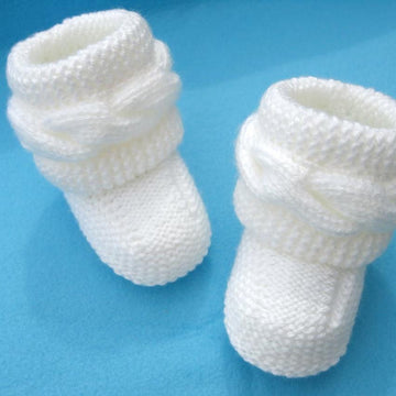 Baby Booties Knitting Pattern Nora