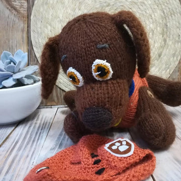 Knitted Z U M A (PAW Patrol)