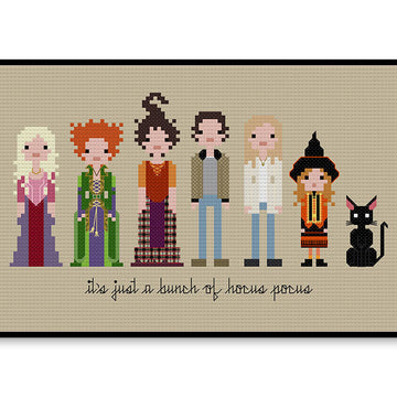Hocus Pocus - PDF Cross Stitch Pattern