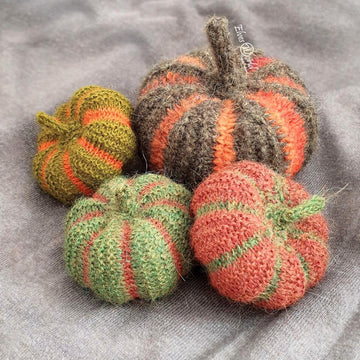 Pumpkin Knitting Pattern Easy Halloween Pumpkin Ornament