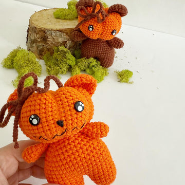 Halloween Pumpkin Bear fall decor