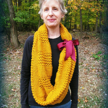 Black Walnut Infinity Scarf