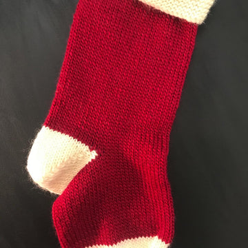 Simply the Simplest Christmas Sock