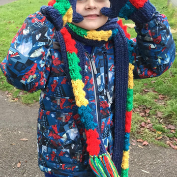 Playtime Mitts, Hat and Scarf Toddler and Child