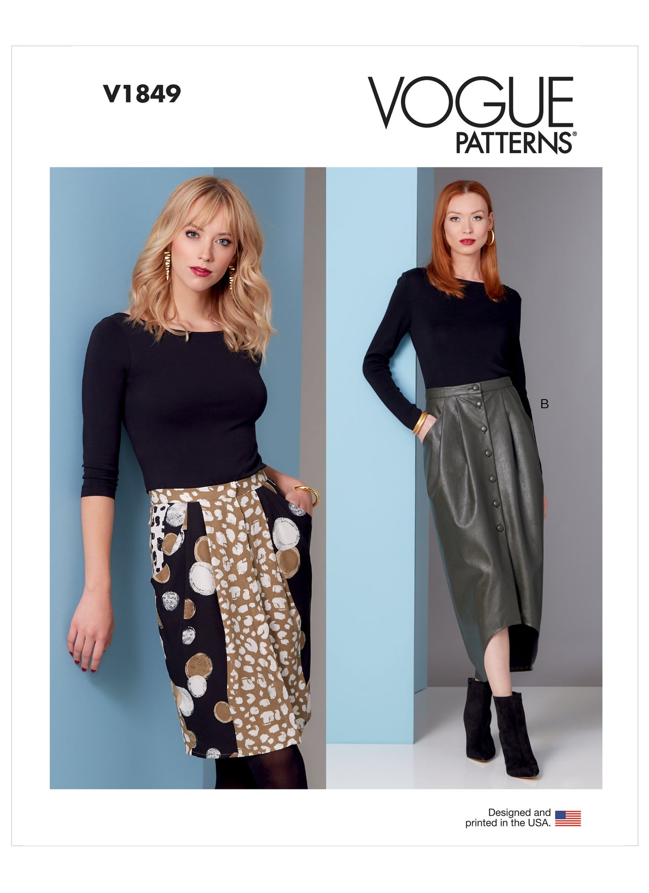 Vogue Misses' Skirt V1849 - Sewing Pattern