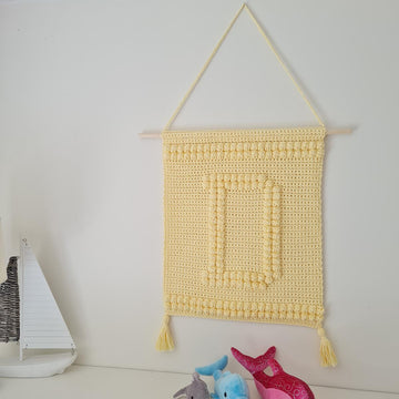 Letter D Wallhanging