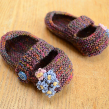 Baby Button Shoes