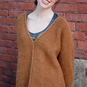 Buckland Pullover in Berroco Peruvia Quick Chunky