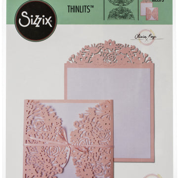 Sizzix Thinlits Dies By Olivia Rose 2/Pkg - Floral Edges