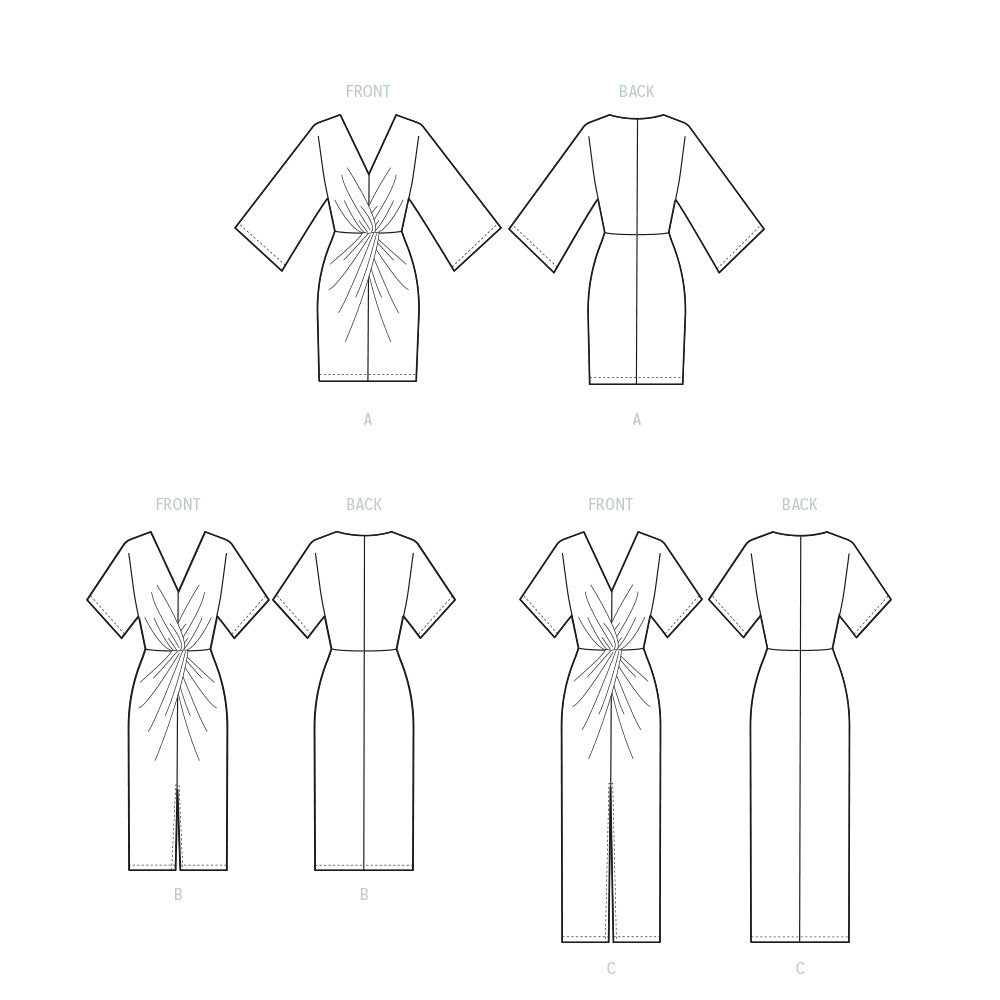 McCall's Misses' Knit Dress M8339 - Sewing Pattern