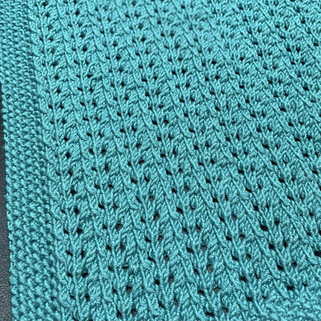 Eyelet Delight Blanket