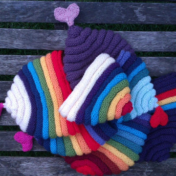 Love and Rainbows Hat