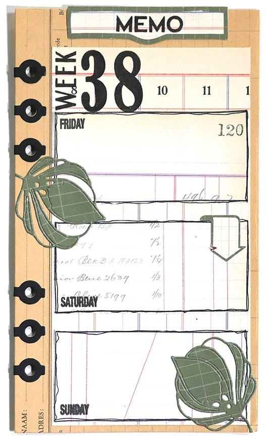 Elizabeth Craft Designs Elizabeth Craft Metal Die - Note Pieces