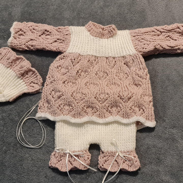 Sophia Dress, Shorts And Bonnet Set