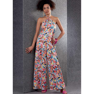 Vogue Misses' & Misses' Petite Jumpsuits V1807 - Sewing Pattern