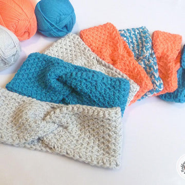 Diagonal Lattice Headband