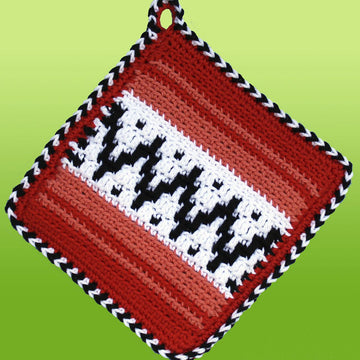 MORE Native American Potholders