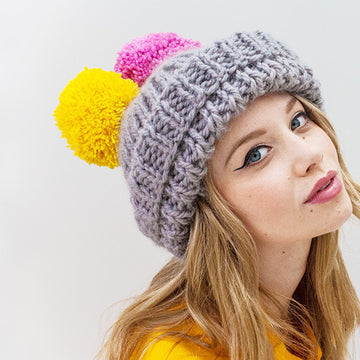 Dandelion Hat in Debbie Bliss Roma