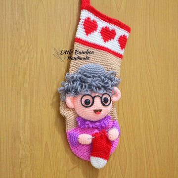 Personalised Grandma Christmas Stocking