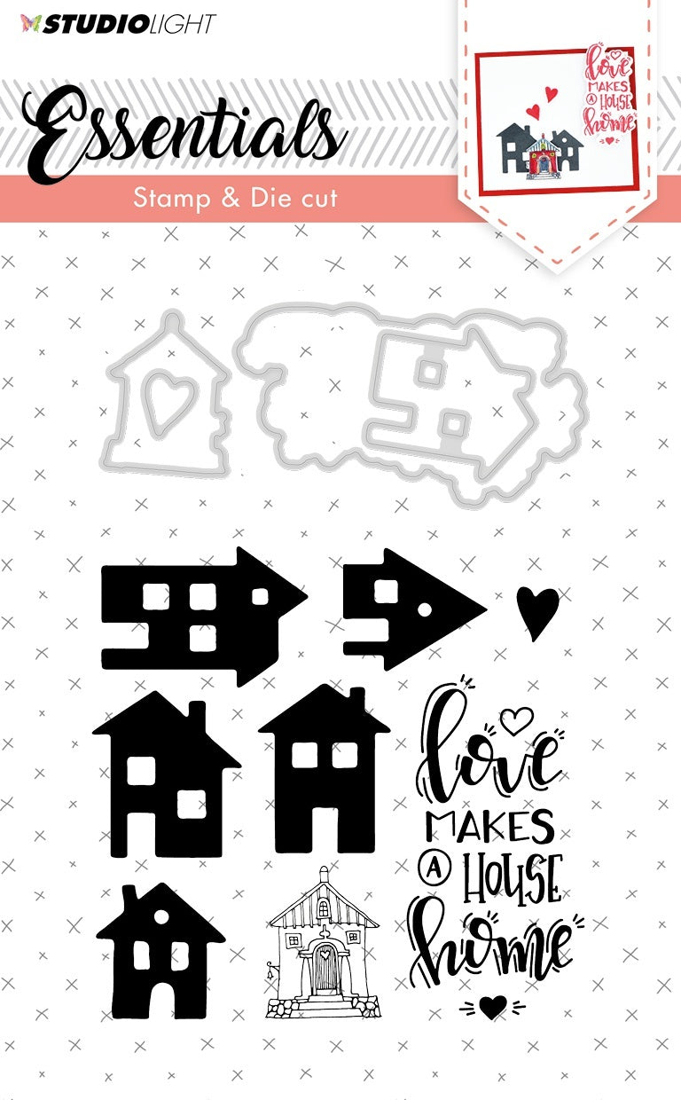 Studio Light Essentials Stamp & Die Set - 588023