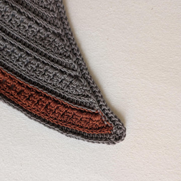 Hazy Dream Triangular Shawl