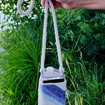 Water Bottle Holder with Phone Pocket
