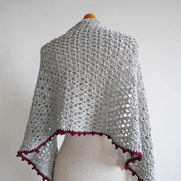 Plumeria shawl
