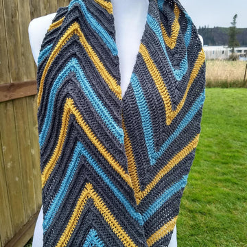 Butterscotch Ripple Cowl