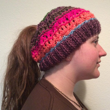 Santa Fe Ponytail Hat