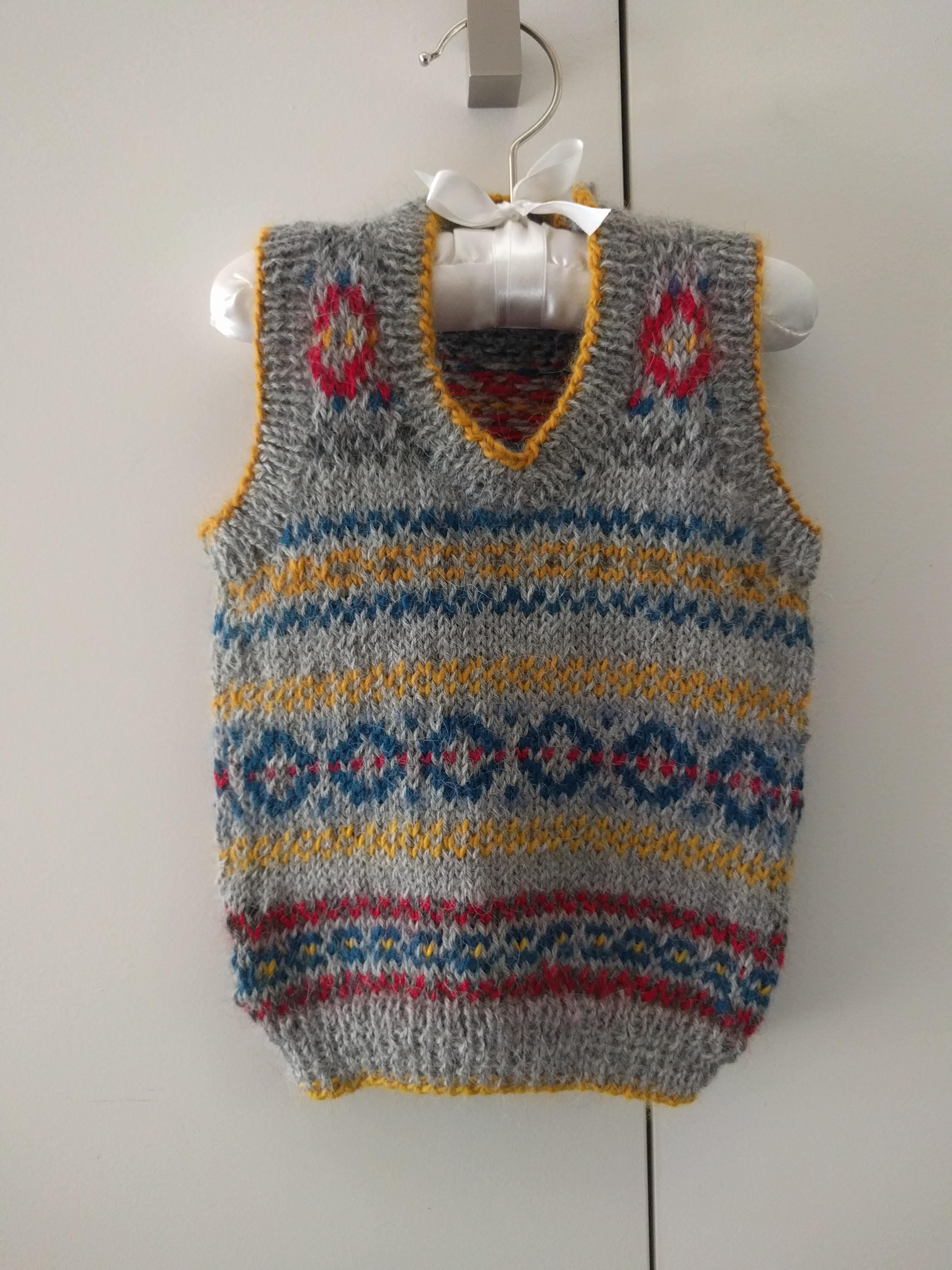 Fairisle Vests in DK