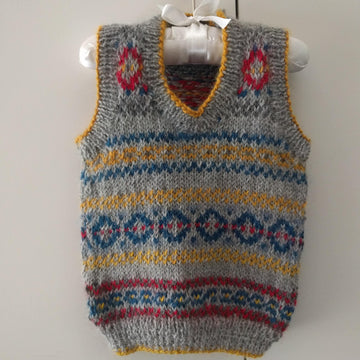 Fairisle Vests in DK