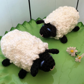Stuffed Sheep Crochet Pattern: Lovey Lamb Amigurumi Stuffies