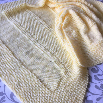 Textured Stripes Baby Blanket