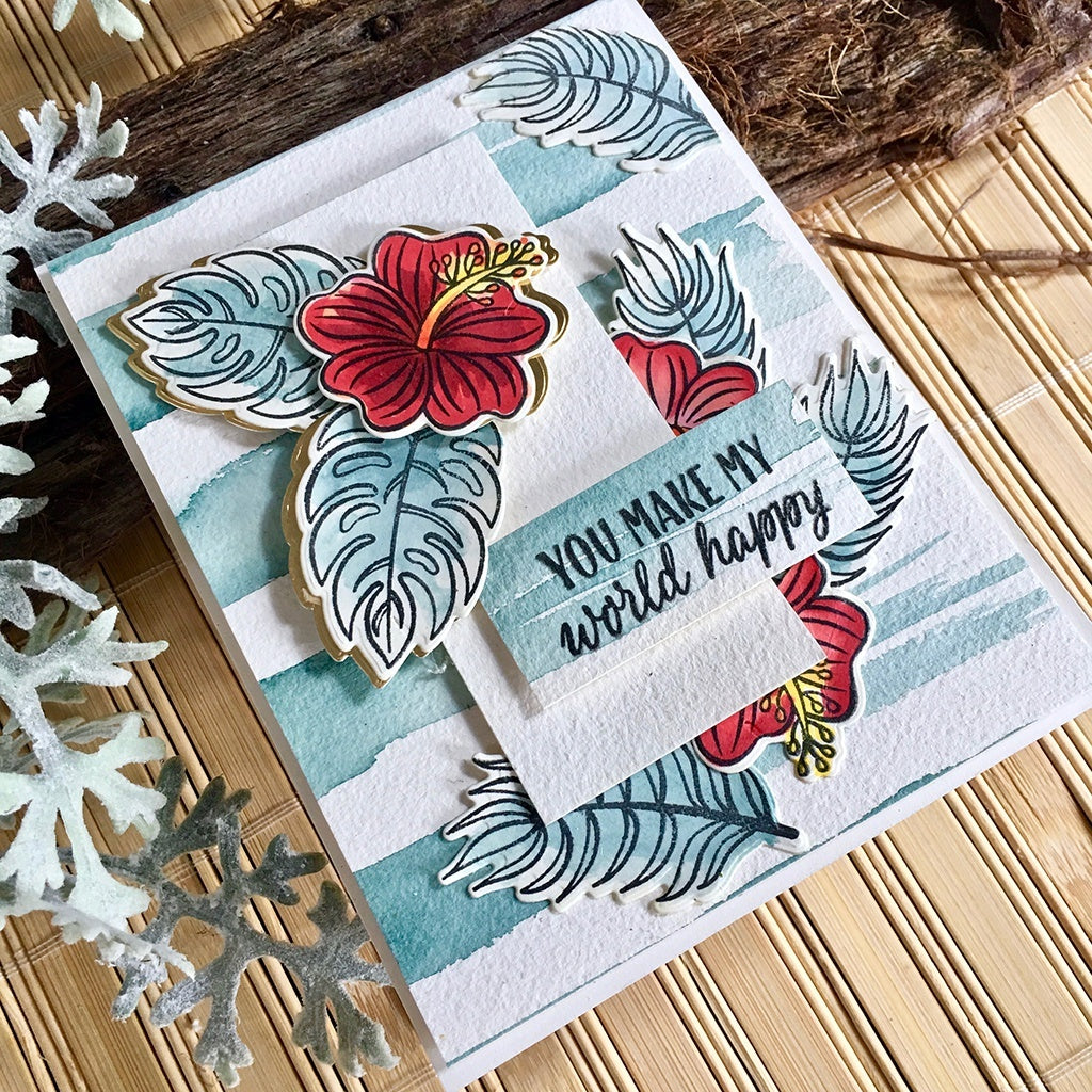 Hero Arts Frame Cut Dies - Tropical Flowers