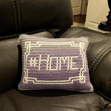 #Home Mosaic Pillow