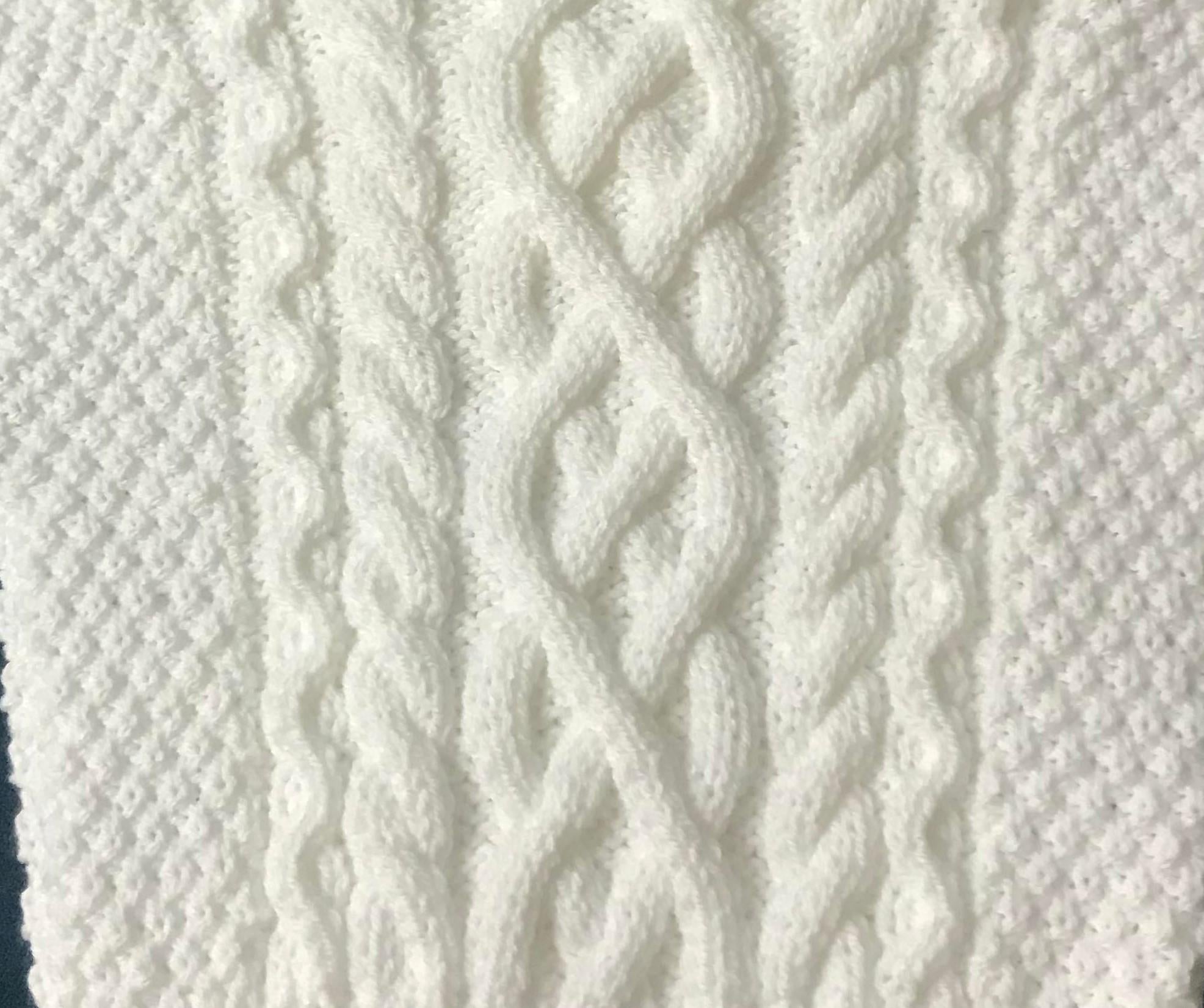 "Jim Plunkett" Aran Knitting Pattern