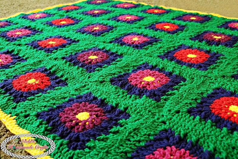 Granny's Flower Garden Blanket