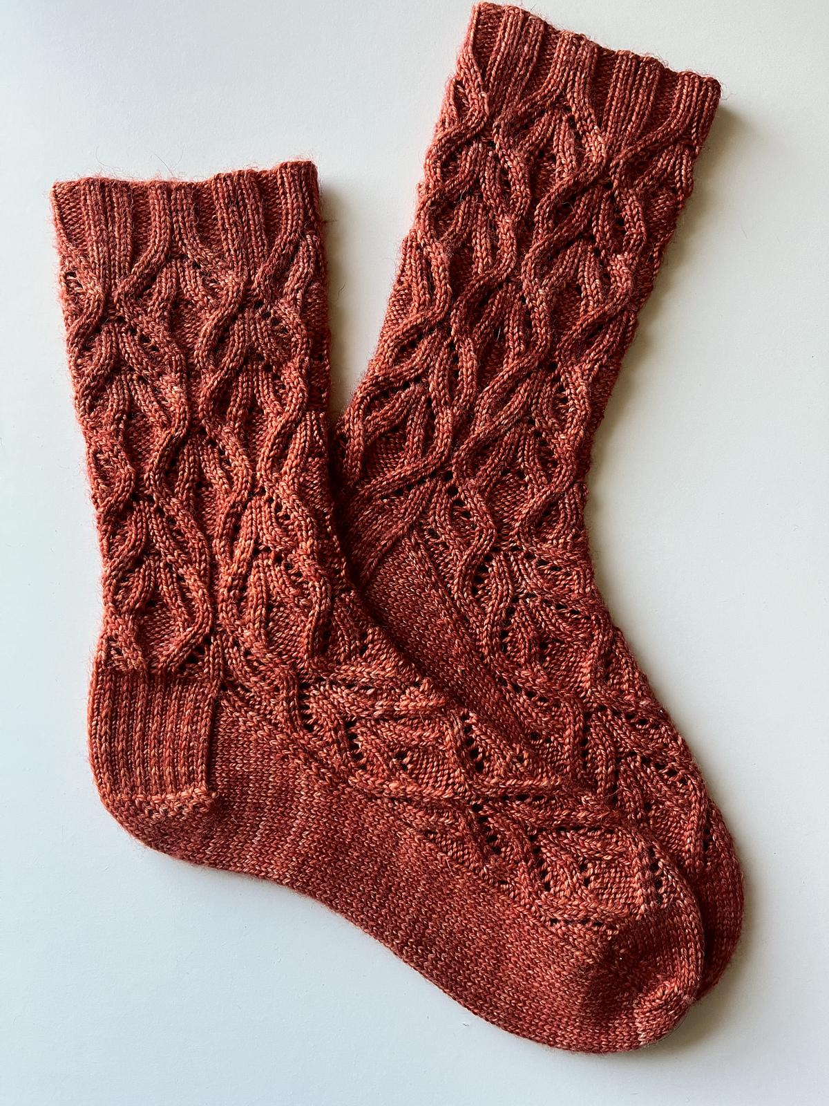 Cosine Wave Socks
