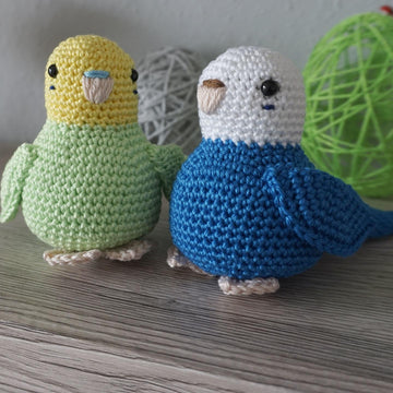 Crochet Pattern Budgie´s Jamie & Flocke!